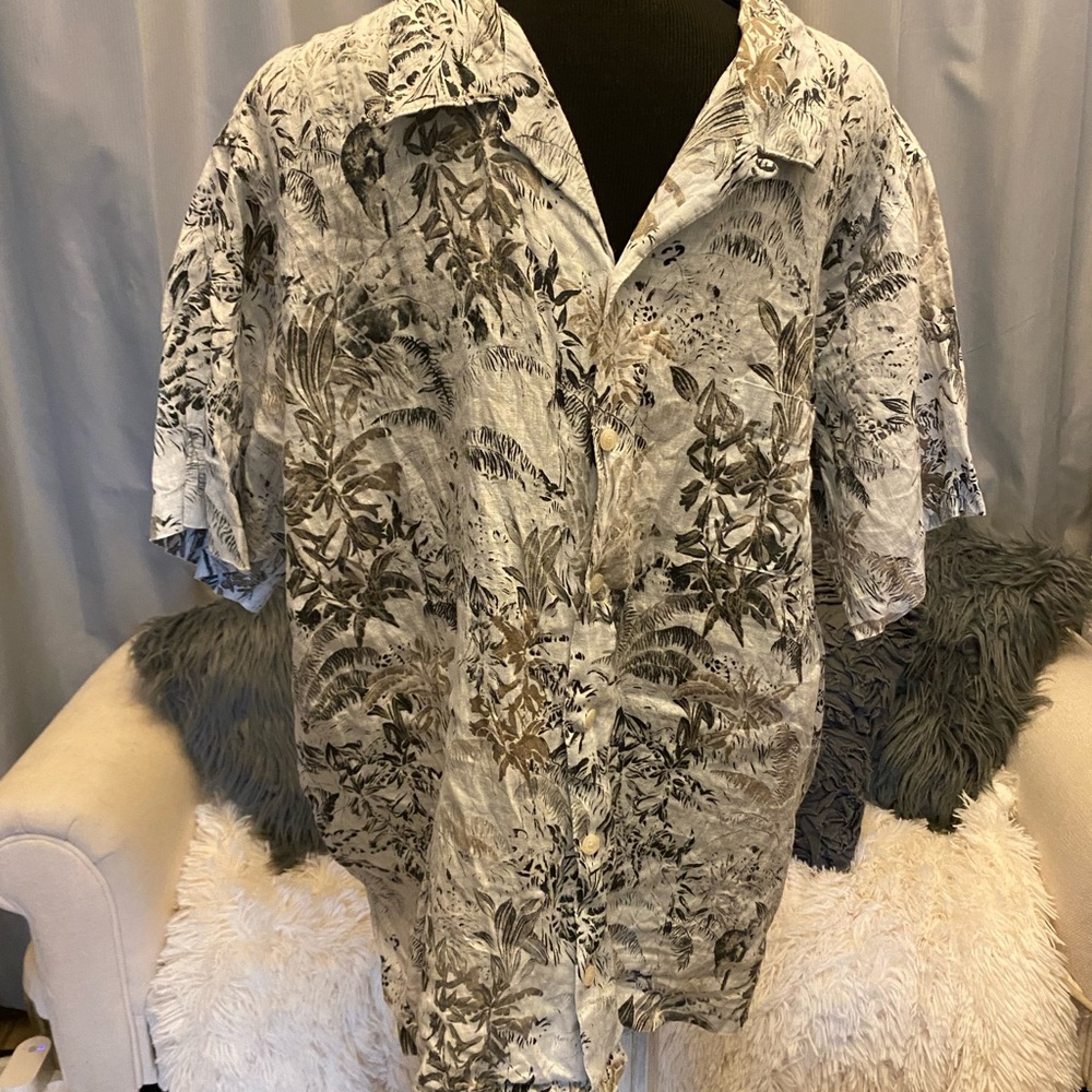 CHRISTMAS SALE $19 until Dec25 Daniel Cremieux Mens Short Sleeve Button Front